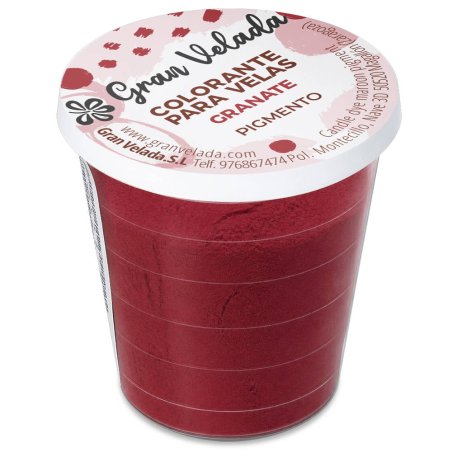 Bougies de teinture pigment grenat