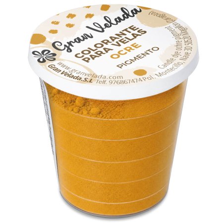 Bougies de teinture ocre pigment
