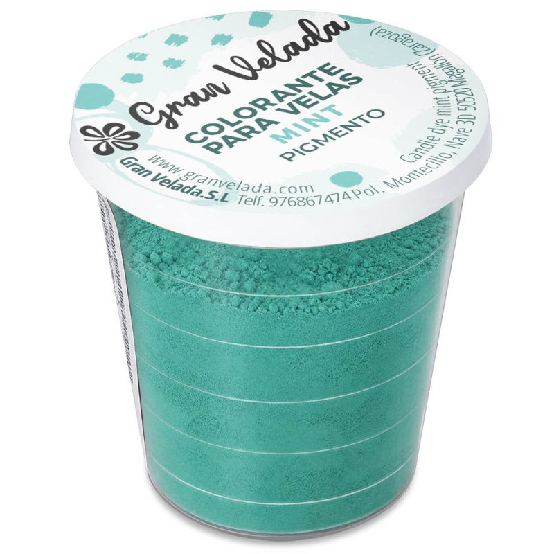 Colorante velas mint pigmento