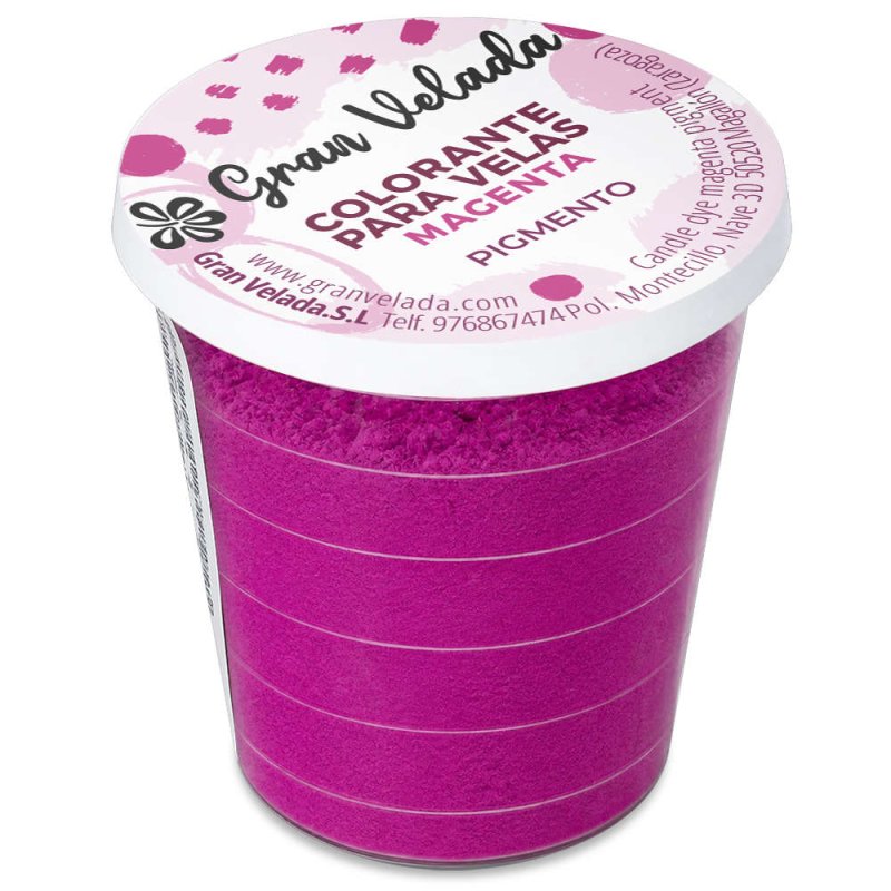 Colorant de bougie magenta pigment