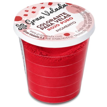 Colorante para velas vermelho puro pigmento