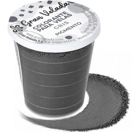 Corante para velas pigmento cinza