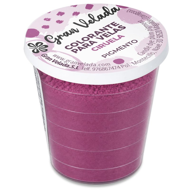 Corante para velas ameixa pigmento