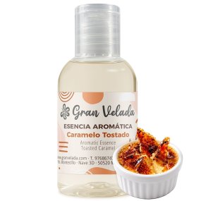 Essência aromática de caramelo torrado
