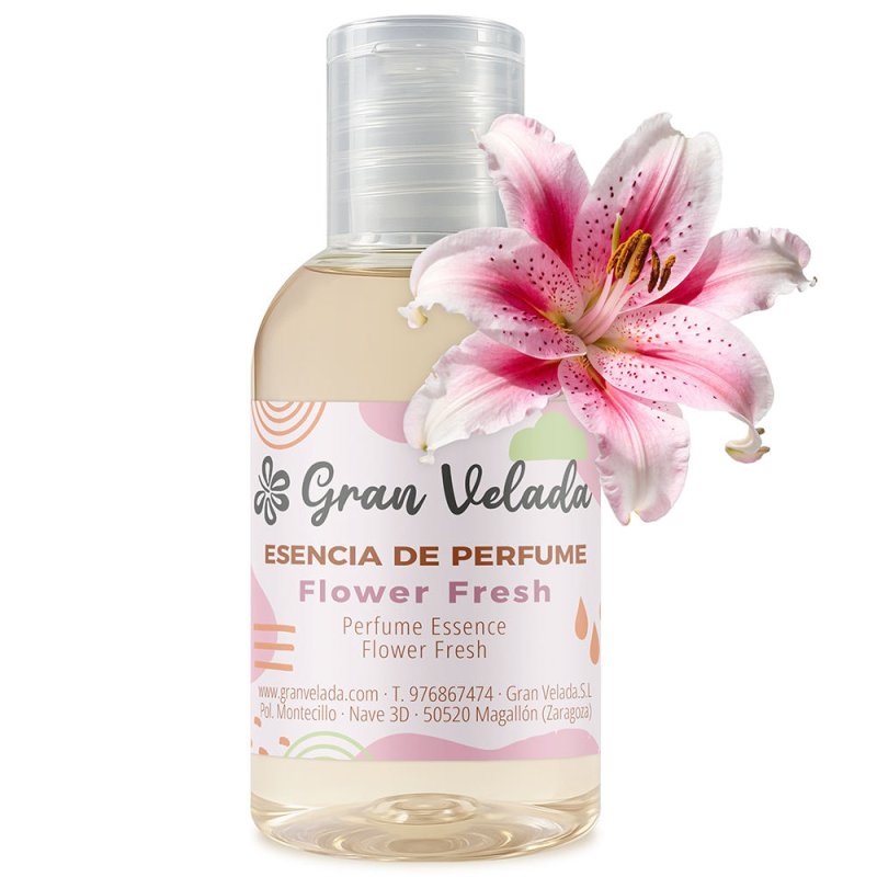 Esencia de perfume flower fresh
