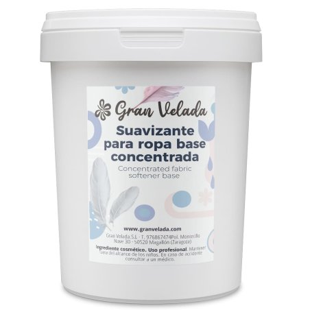 Suavizante para ropa base concentrada Gran Velada para hacer suavizante casero — bote