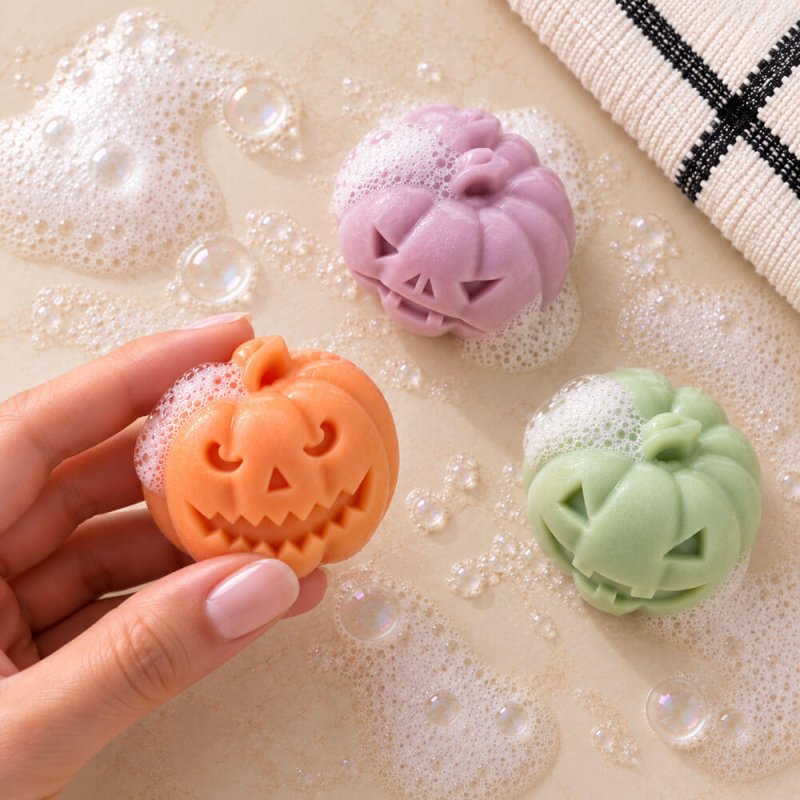 Molde para hacer calabazas Halloween