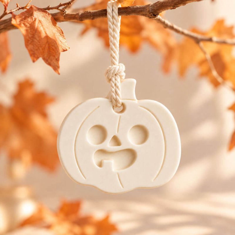 Molde calabaza halloween figura para colgar