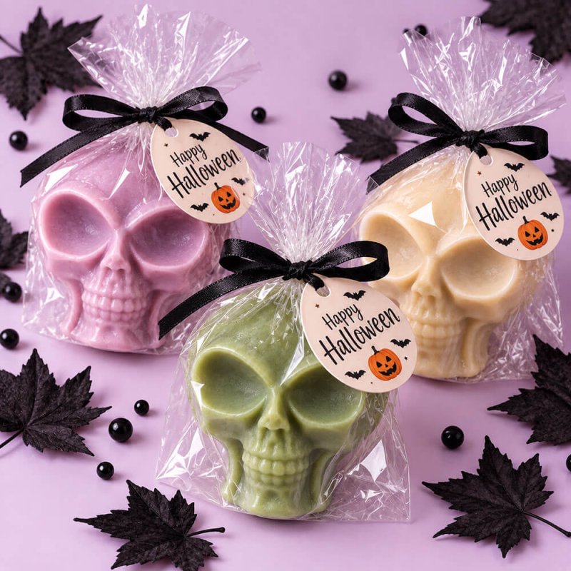 Sabonete de Halloween em forma de extraterrestre