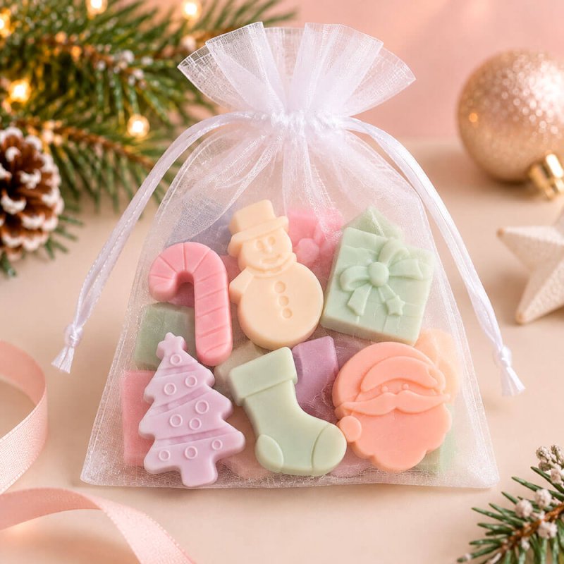 Wax melts 12 figuritas de Navidad mix de regalo