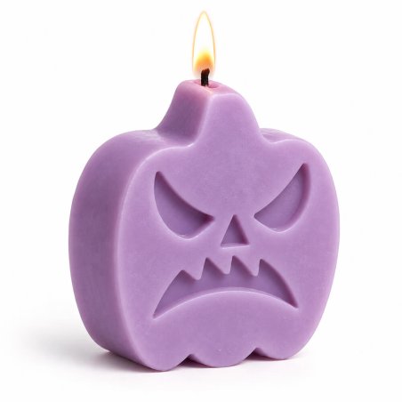 Molde Calabazas Halloween 3 cavidades, enfado