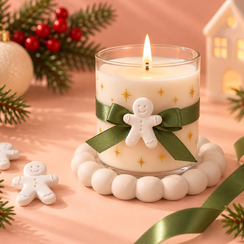 Picks gingerman para decorar velas