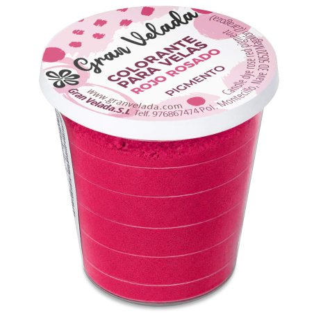 Colorant de bougie rose rouge pigment