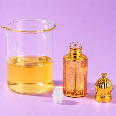 Frasco roll-on para perfume con bola roll on