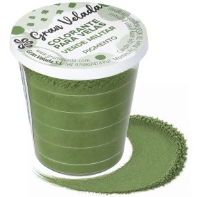 Colorante velas verde militar pigmento