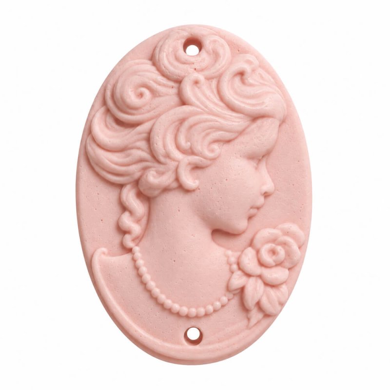 Molde para wax sachet camafeo de mujer