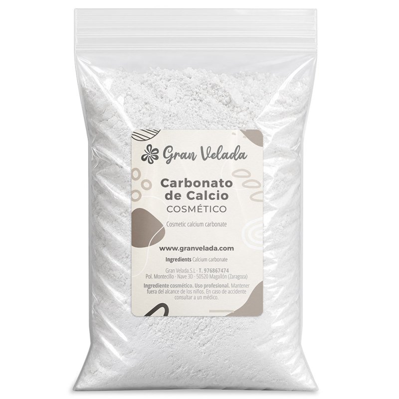 Carbonato de calcio cosmetico