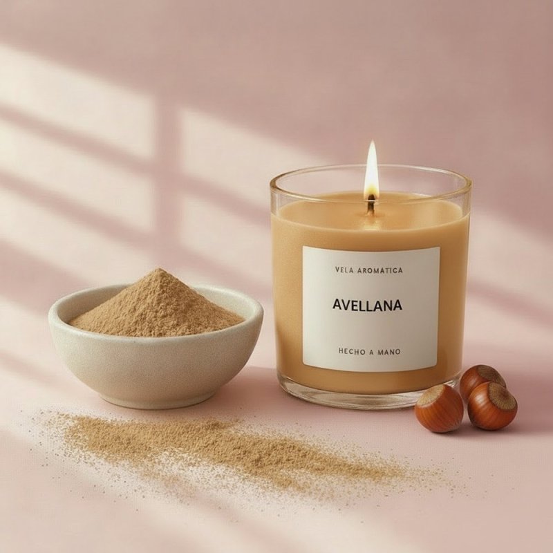 Colorante velas avellana pigmento — lifestyle