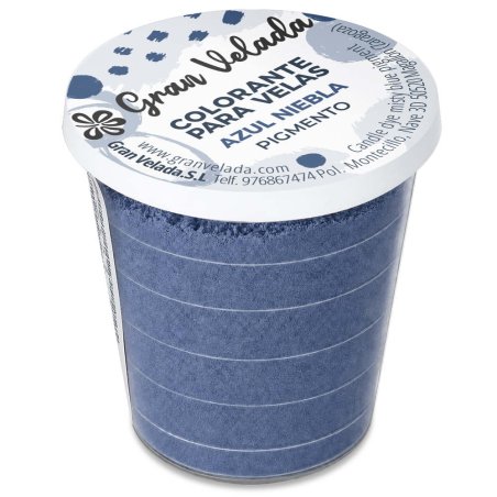Colorante velas azul niebla pigmento — lifestyle
