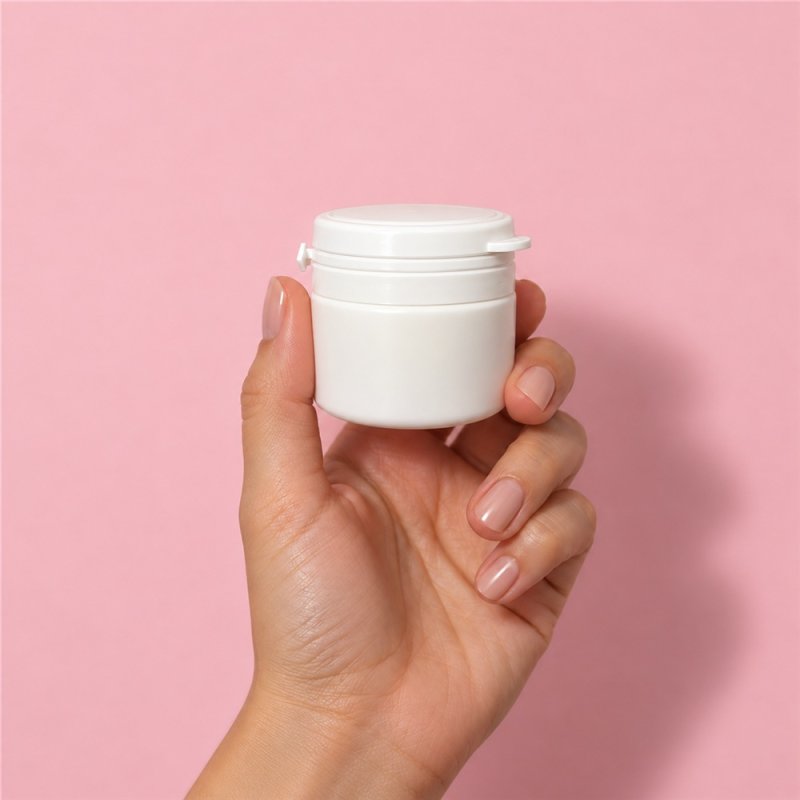 Tamaño tarro farma 50 ml blanco