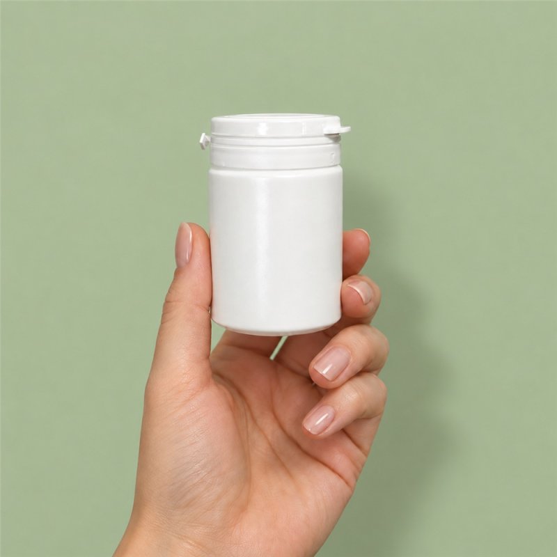 Tamaño tarro farma 75 ml blanco