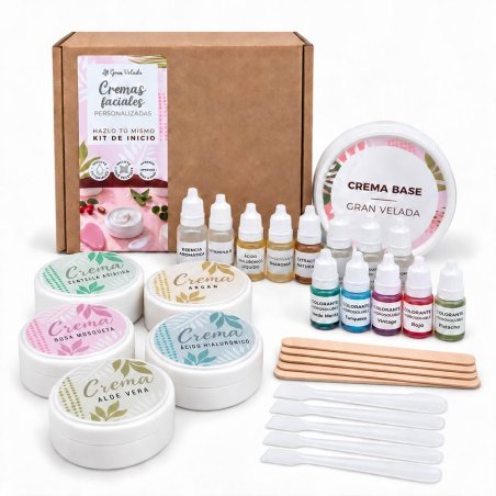 Comprar kit como hacer cremas faciales caseras