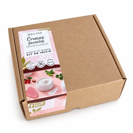 Kit como hacer cremas faciales caseras -Materiales e instrucciones