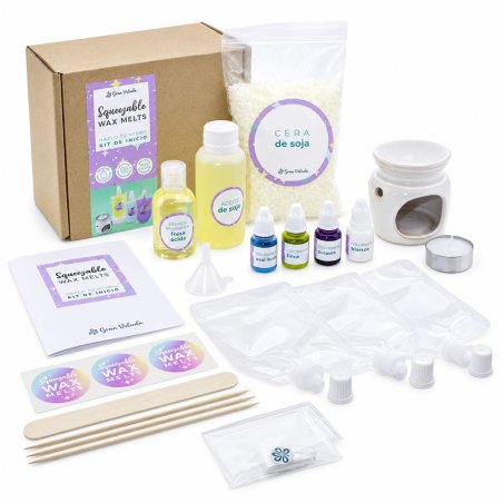 Comprar kit como hacer squeezable wax melts