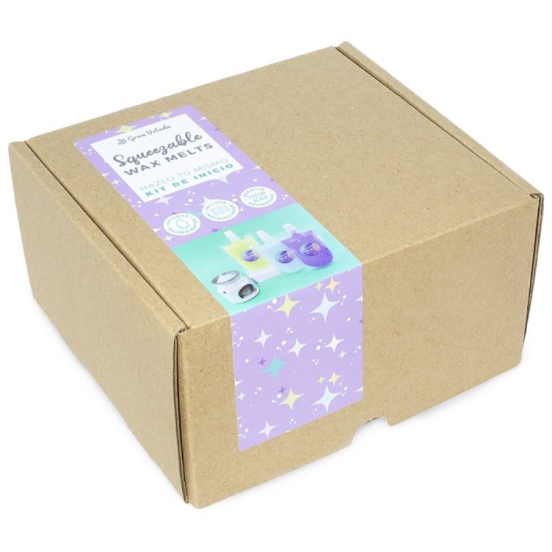 Kit como hacer squeezable wax melts - materiales e instrucciones