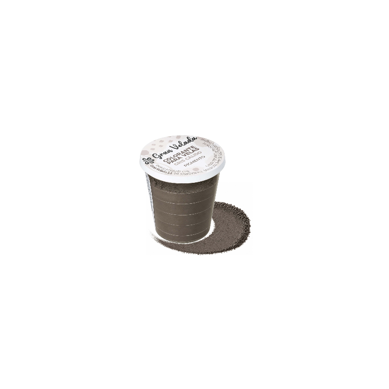 Teinture de bougie gris pigment chaud