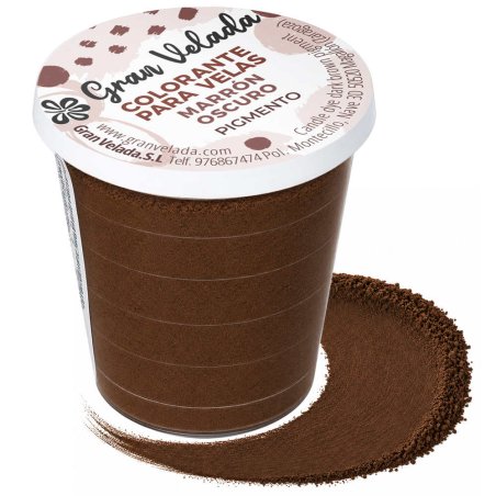 Colorant de bougie marron foncé pigment