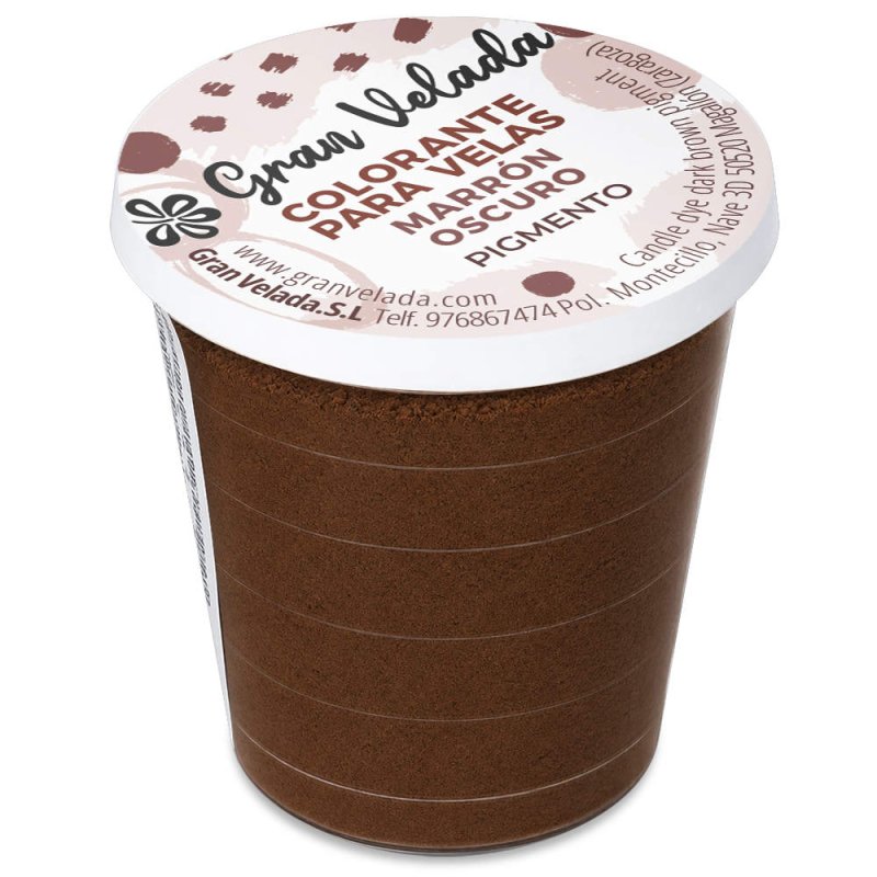 Colorant de bougie marron foncé pigment