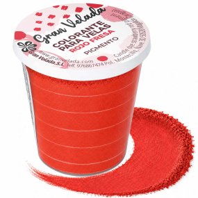 Bougies de teinture pigment fraise rouge