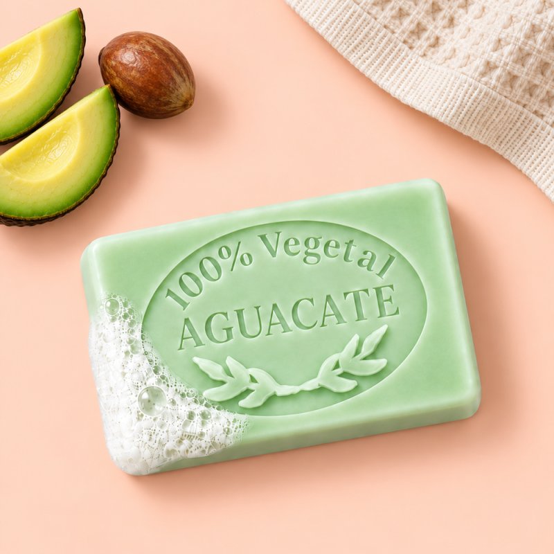 Molde jabon aguacate