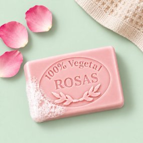 Molde jabon de rosas