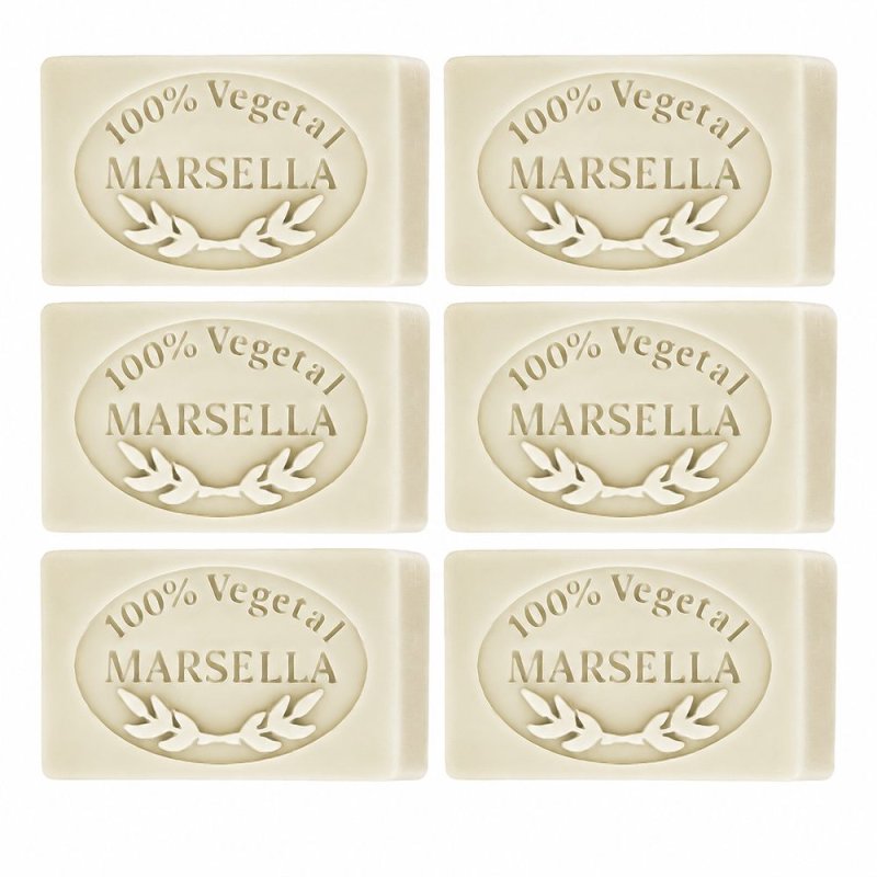 Molde jabon de marsella — seis pastillas de jabón