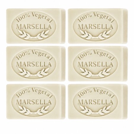 Molde jabon de marsella — seis pastillas de jabón