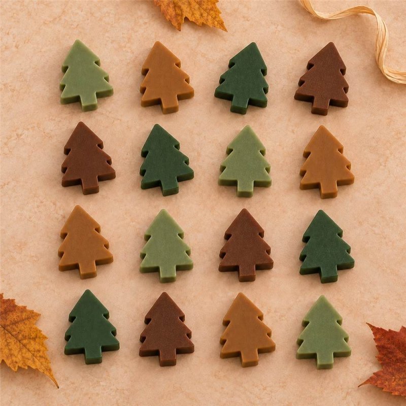 molde arbolitos navidad pequeños