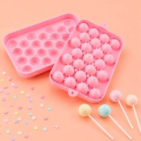 Molde para cake pops 25 bolinhas