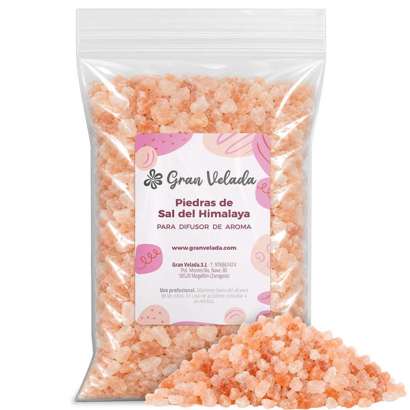 Piedras de sal del Himalaya para difusor de aroma