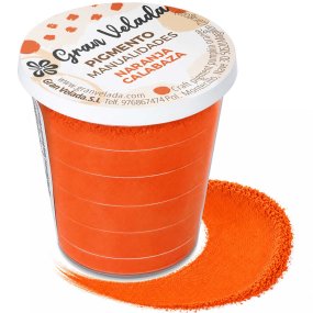 Pigmento naranja calabaza para manualidades