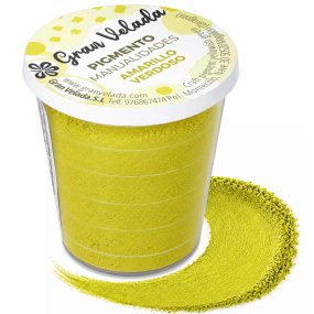Pigmento amarillo verdoso para manualidades