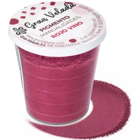 Pigmento rojo vino para manualidades