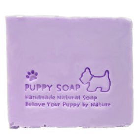 Sceau de savon pour chiot de compagnie