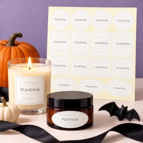 Pegatinas aroma calabaza o pumpkin