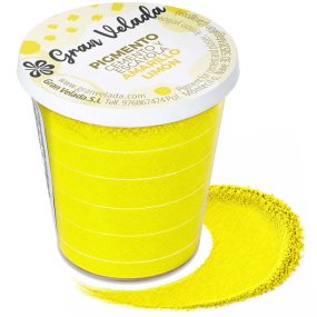 Pigmento amarillo limón para cemento y escayola