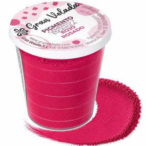 Pigmento rojo rosado para cemento y escayola