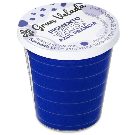 Envase de pigmento azul Francia para cemento y escayola Gran Velada