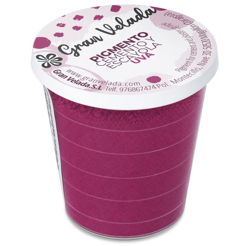 Embalagem de pigmento uva para cimento e gesso Gran Velada