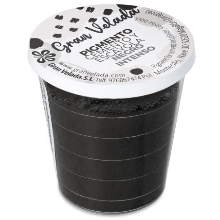 Envase de pigmento negro intenso para cemento y escayola Gran Velada